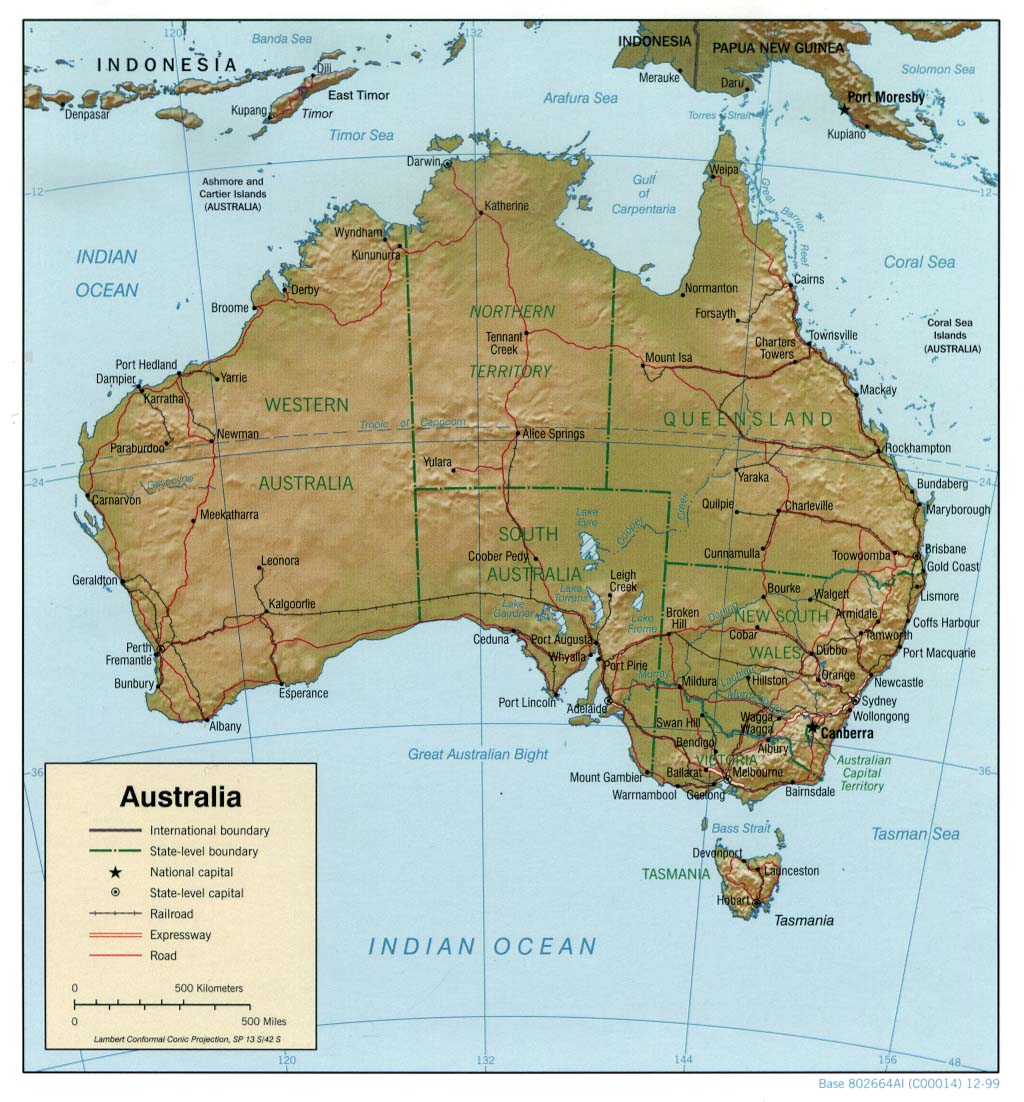 Amazing Australia Geography
